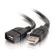 3 Ft USB Extension Cable - Black