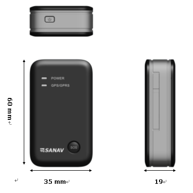 NG-400 Real-Time GPS Tracker w/Microphone